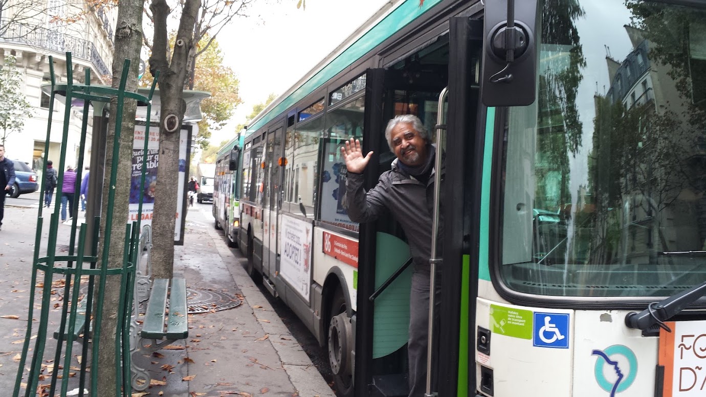 Bus exceptionnelle à Paris !